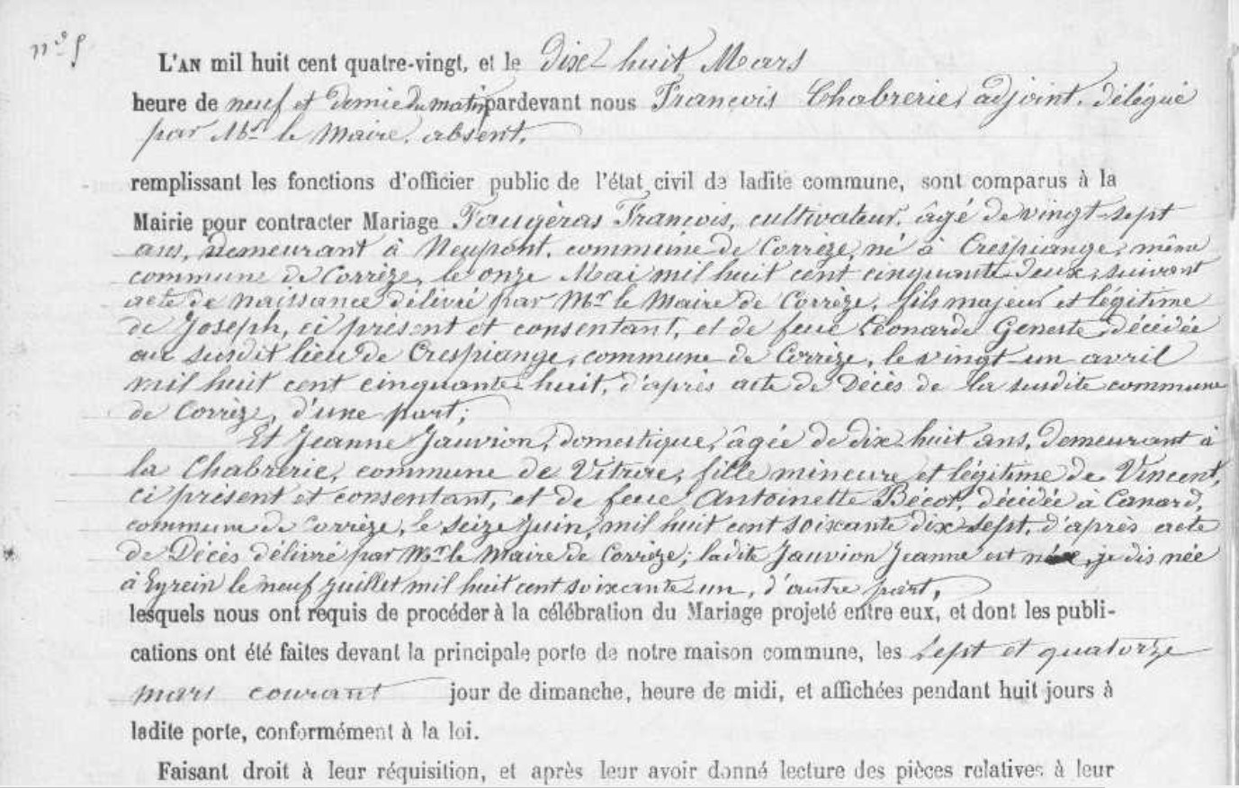 Mariage Faugeras Francois - Jauvion Jeanne 13_03_1880 -1.jpg